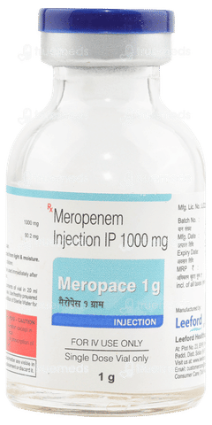 Meropace 1 GM Injection 20 ML